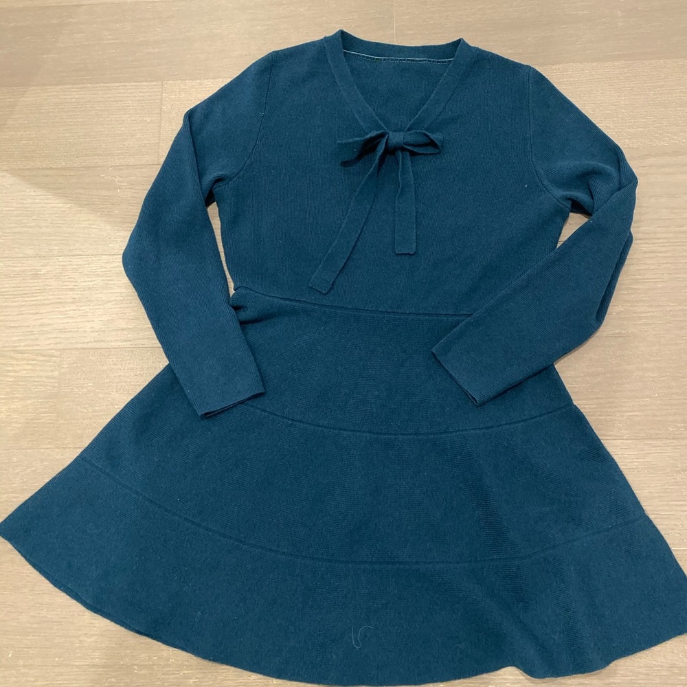 Wool sweater dress